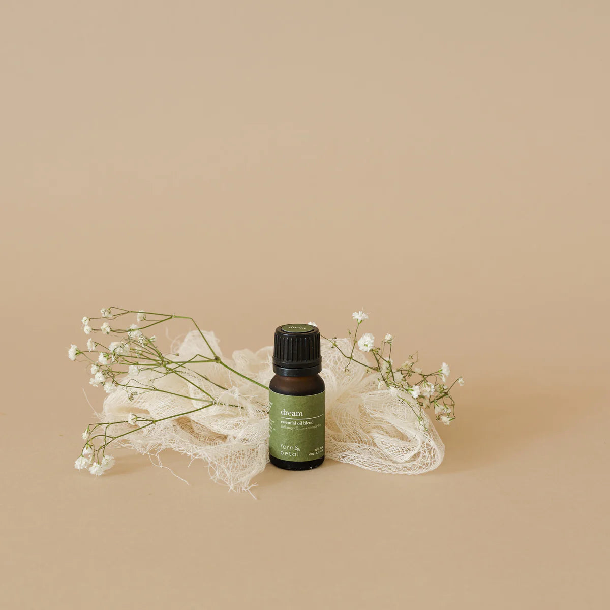 Dream Essential Oil Blend by Fern & Petal, lifestyle view