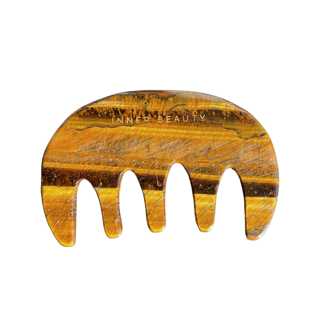 Tigers Eye Gua Sha Comb