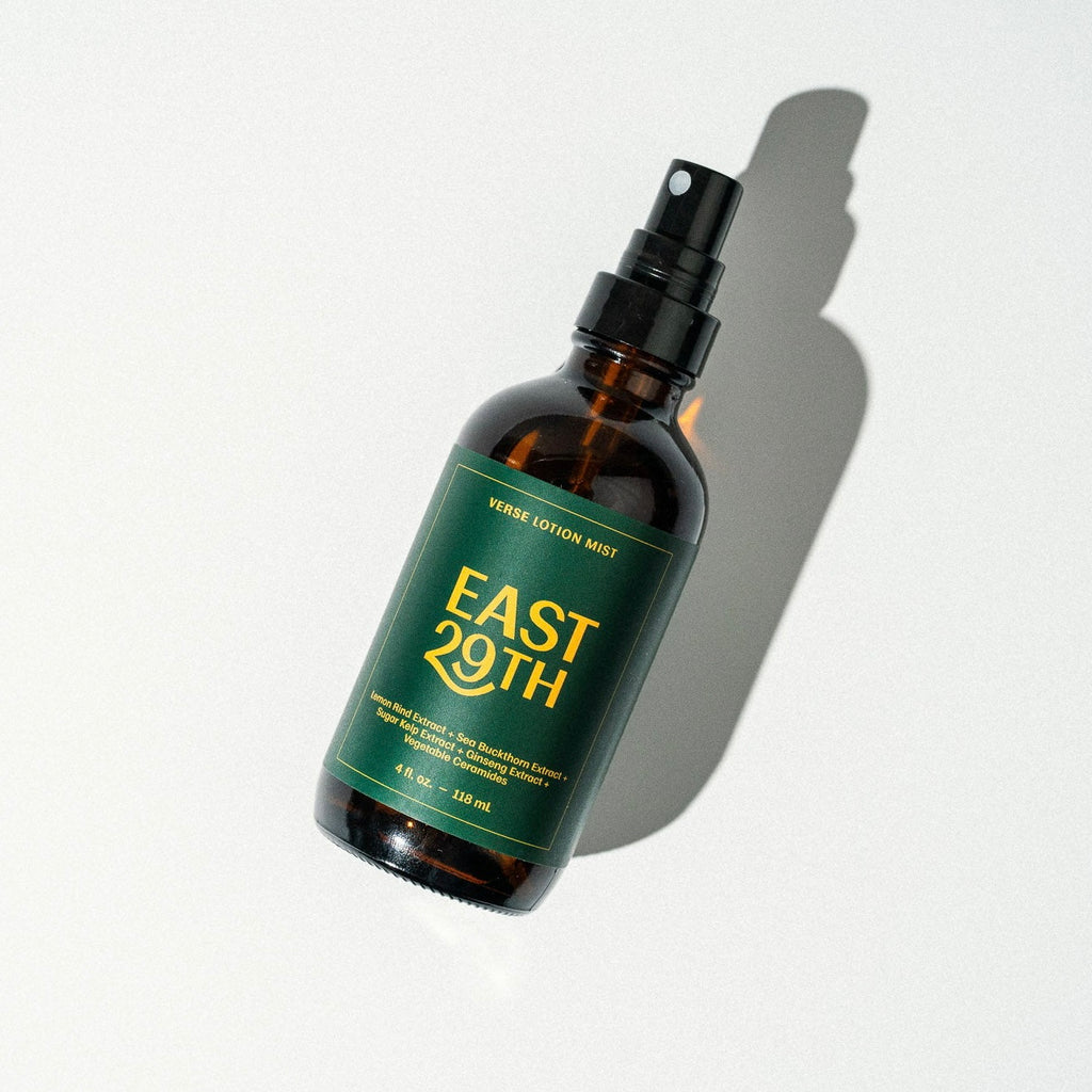 East 29th Verse Lotion Mist - Glycerin, Ginseng, Lemon, Seabuckthorn +