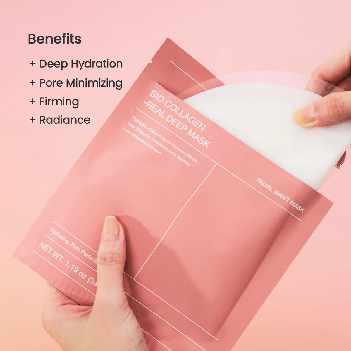 Biodance Bio-Collagen Real Deep Mask 4-pack box, view 4