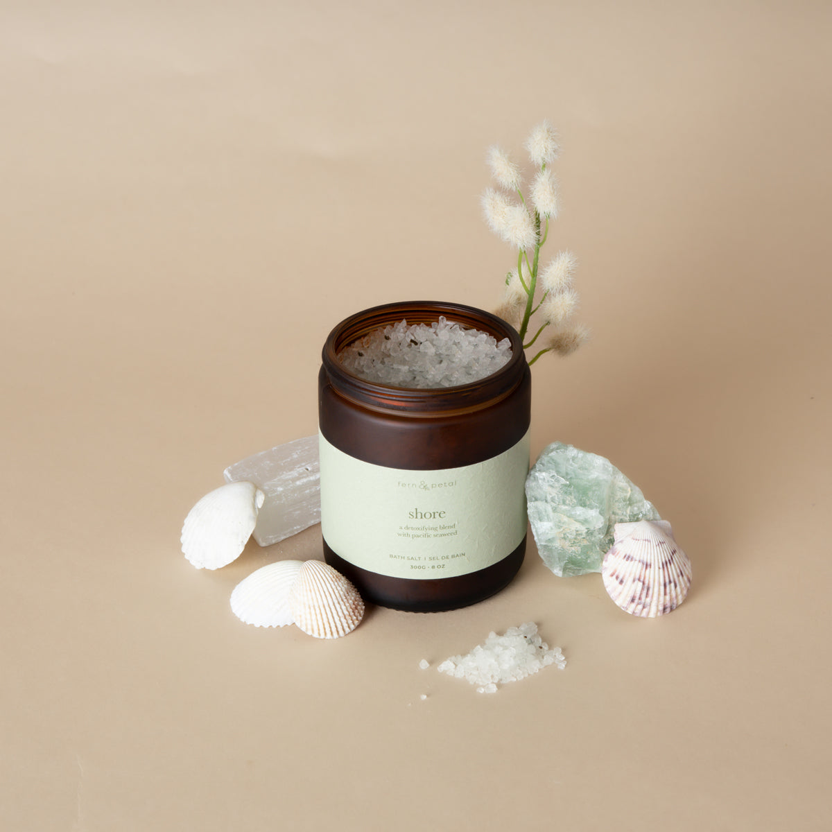 Shore Bath Salts by Fern & Petal, lifestyle view 2
