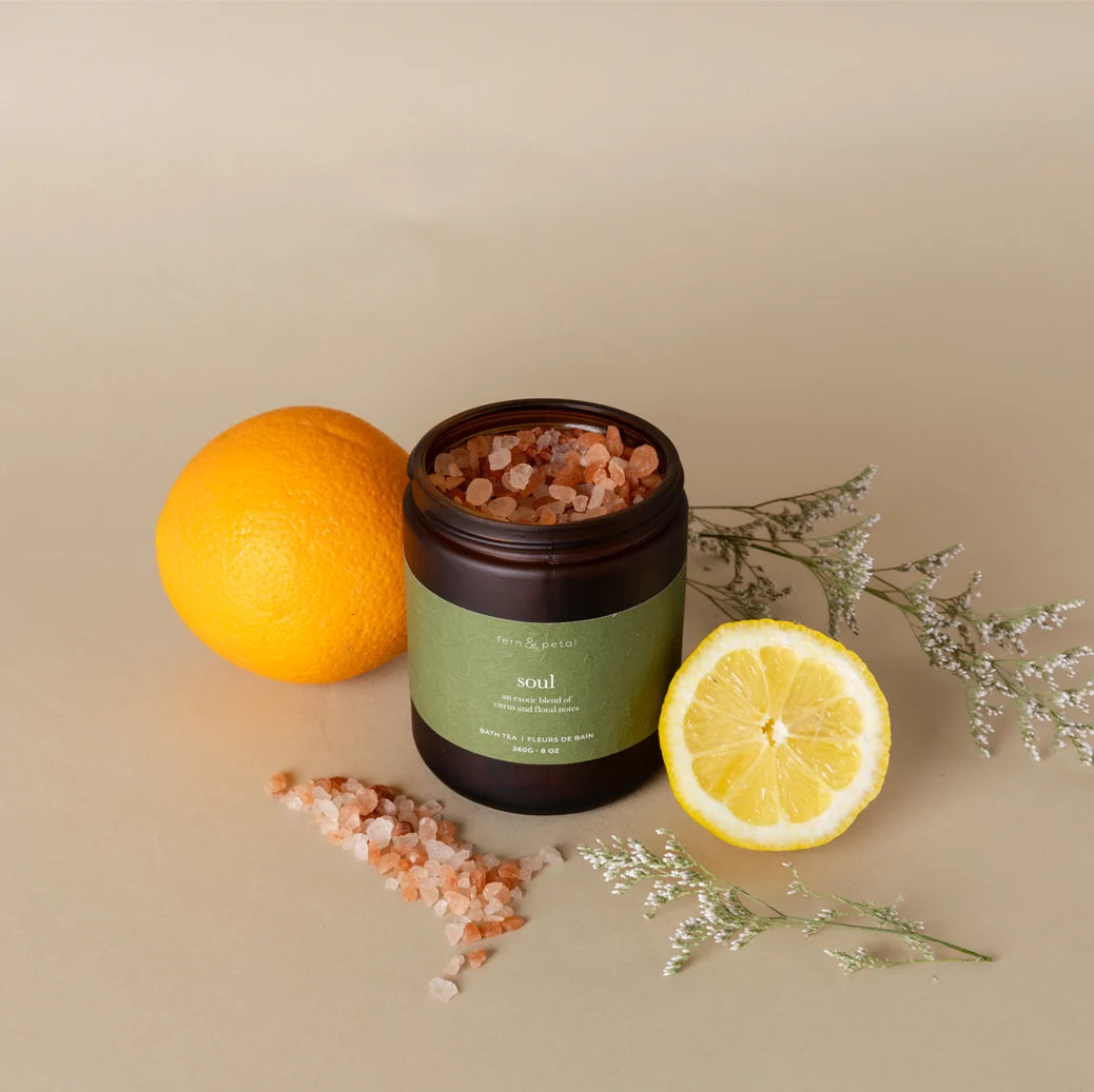 Soul Bath Salts by Fern & Petal, lifestyle view 2