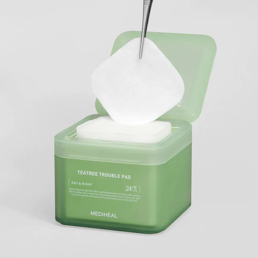 Teatree Trouble Pad, 100 pads by MEDIHEAL, view 9
