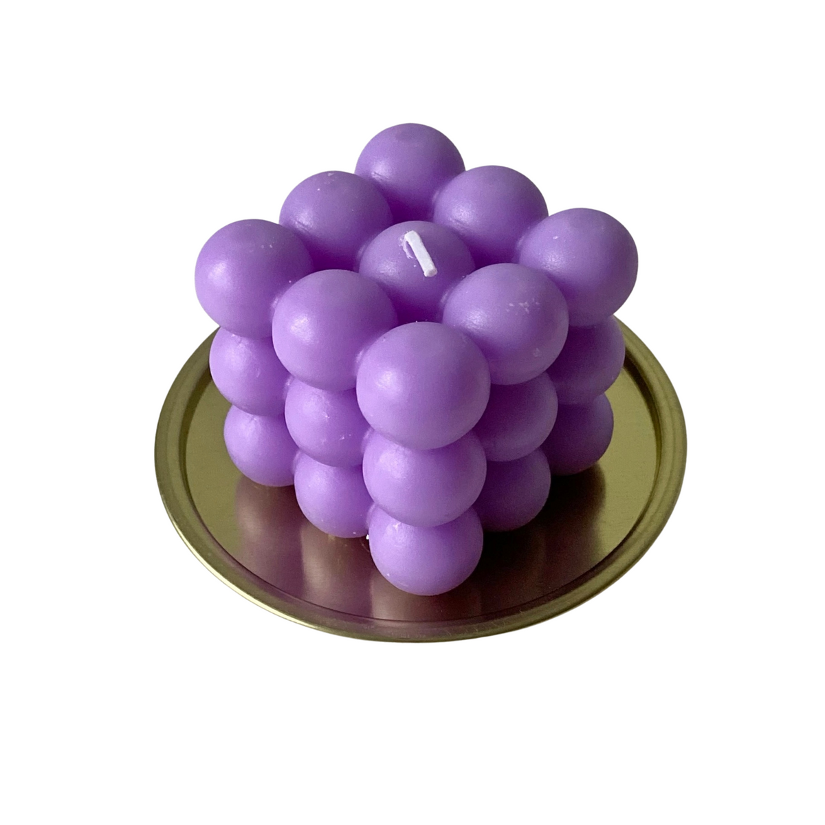 Group of soy bubble candles